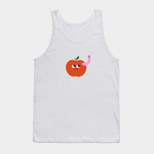 Apple and Worm Friends Tank Top